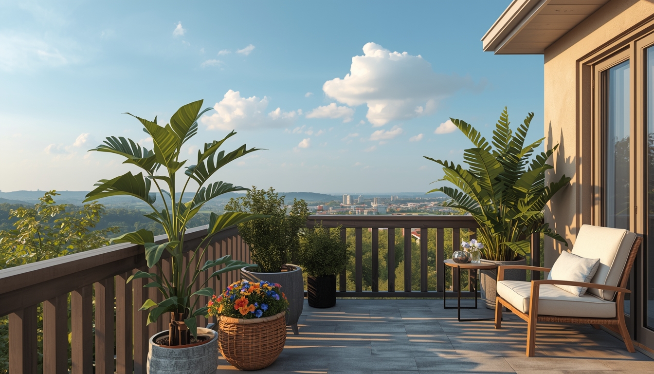 Balcony arrangement services from linelineboutique.world